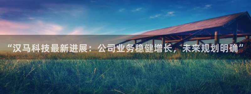“汉马科技最新进展：公司业务稳健增长，未来规划明确”