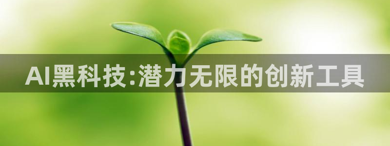 AI黑科技:潜力无限的创新工具