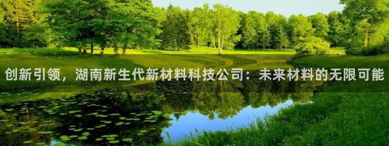 创新引领，湖南新生代新材料科技公司：未来材料的无限可能