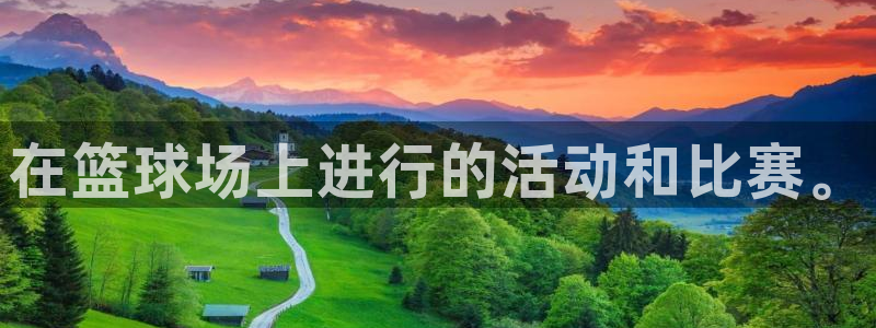 在篮球场上进行的活动和比赛。